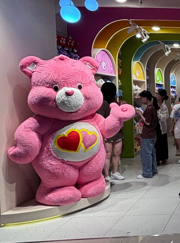 曼谷大「熊」人Care Bears同Butterbear 少女心大爆發