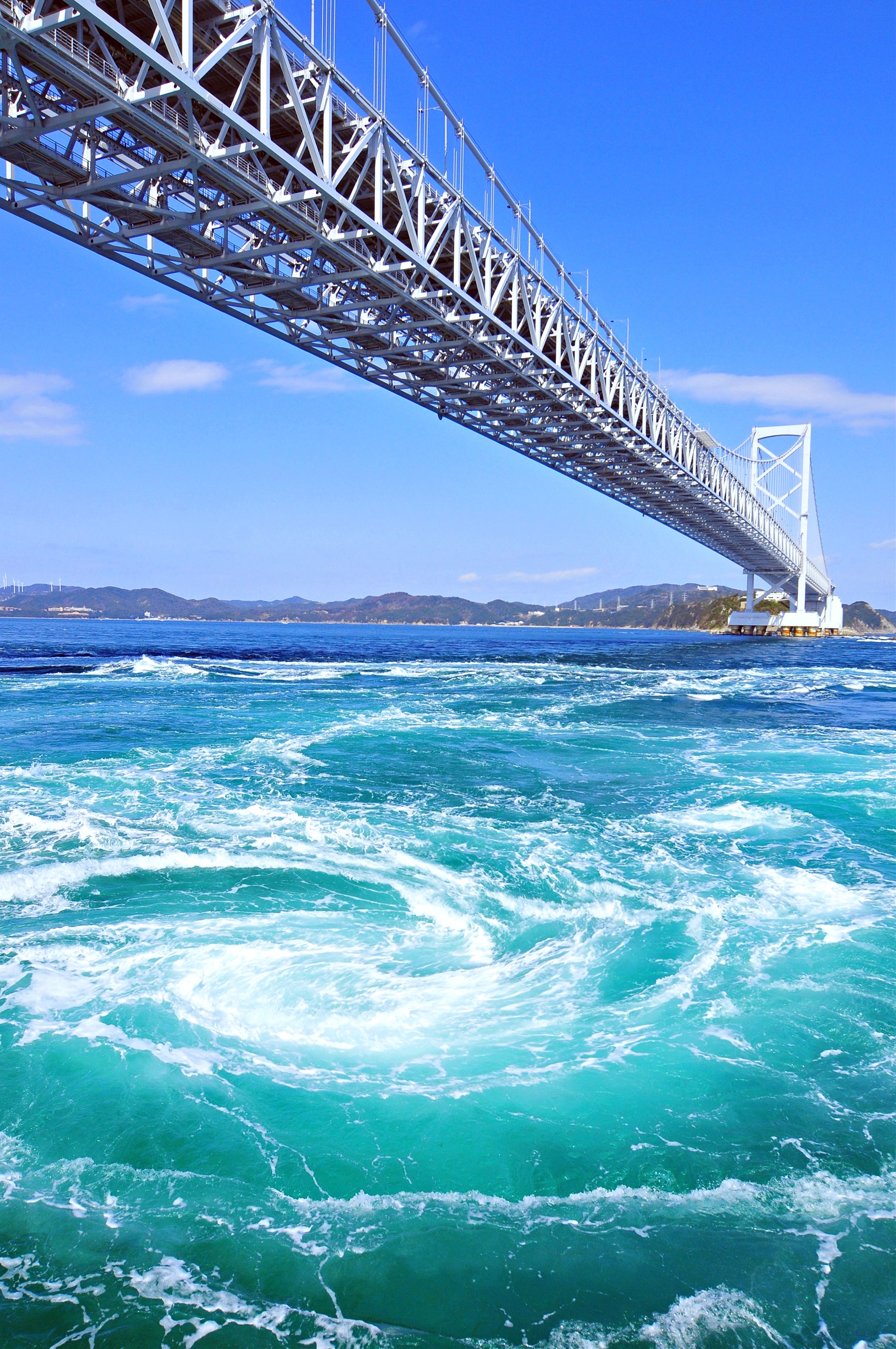 鳴門海峽的漩渦規模，被認為世界第一。（ 圖片來源：徳島県・徳島県観光協会）.jpg