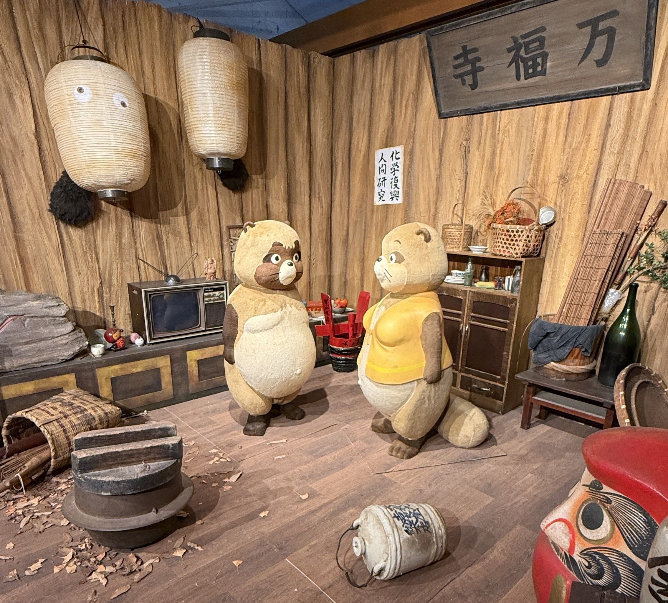 『平成狸合戰』中的萬福寺也以精緻的造型呈現.jpg
